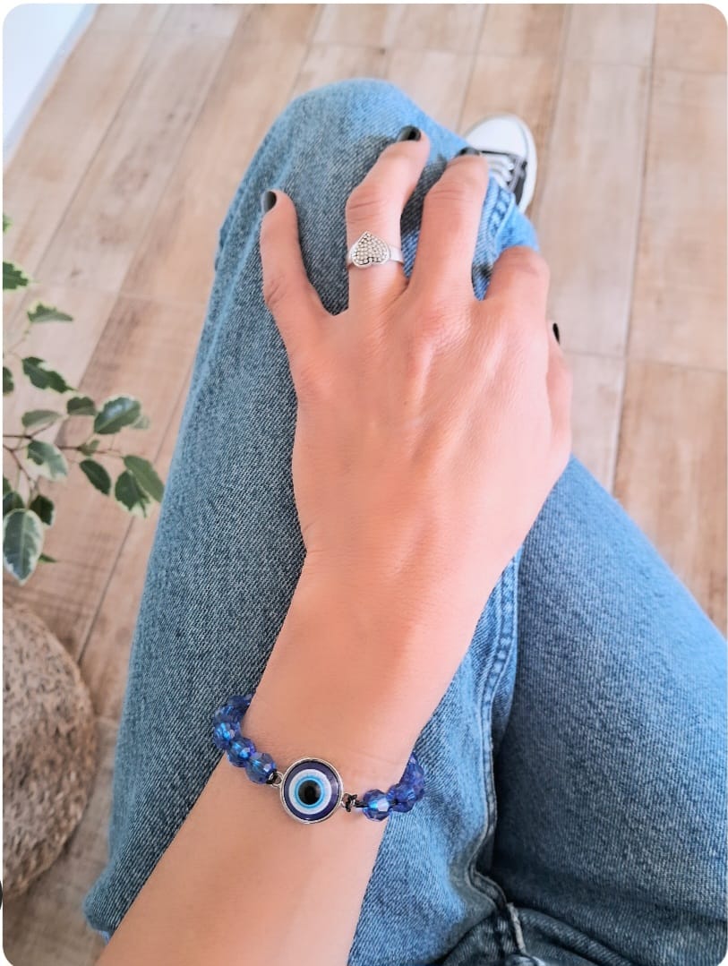 ✨ Pulsera Ojo Turco Azul ✨