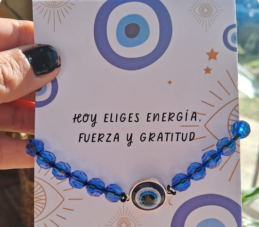 ✨ Pulsera Ojo Turco Azul ✨