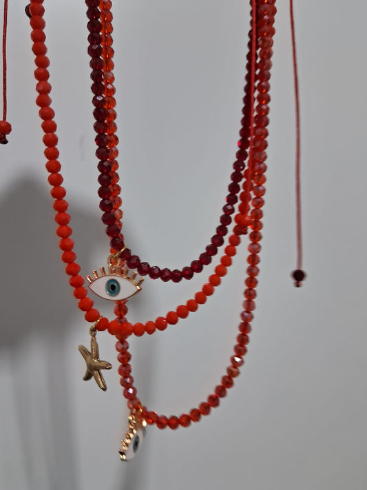 ✨ Chokers Cristal Energy – Edición Roja ✨