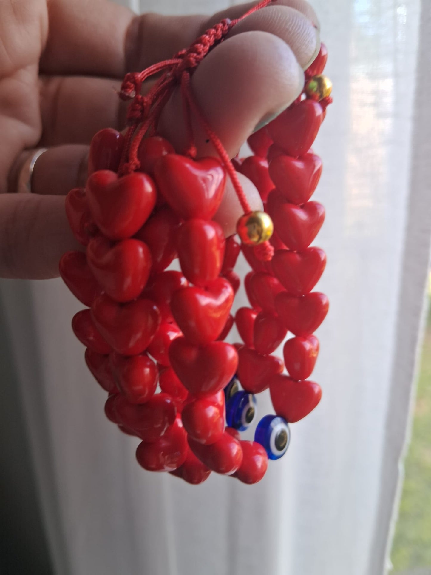 Pulsera Corazón & Ojito Turco